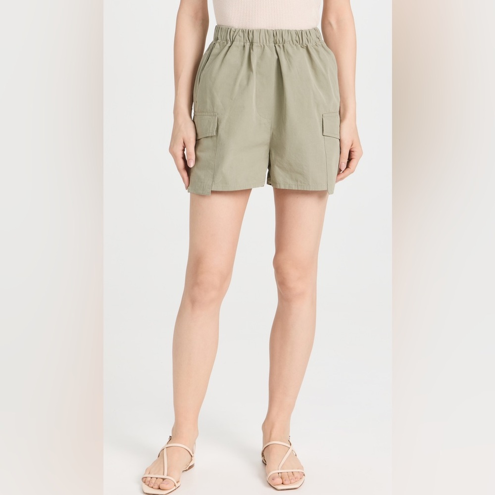 DL1961 Women's Light Green Cargo Shorts
